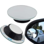 Car Blind Spot Mirror – 360° Adjustable HD Wide Angle Convex Mirror (Pack of 2) - Image 2
