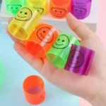 Multicolor Magic Smiley Spring, Spring Toys, Slinky spring toy(12 Pcs Set) - Image 7