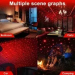 Galaxy Night Sky USB Laser Projector Light – Car & Bedroom Ambient Light - Image 4