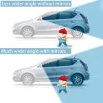 Car Blind Spot Mirror – 360° Adjustable HD Wide Angle Convex Mirror (Pack of 2) - Image 4