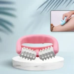 Plastic Massage Roller - 2-Roller Manual Design for Cellulite & Muscle Pain Relief - Image 2