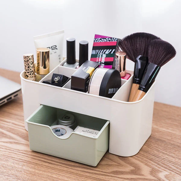 5ffa4fcf4295efd4332ce8ea-large Makeup Organizer & Cutlery Box Girl. - Image 1