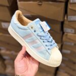 Pastel Blue Classic Sneakers