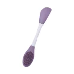 Double-headed Silicone Mask Brush Face Cleansing And Applying Mud Mask Beauty Salon Special Brush Smear Tool Facial Scrub Silicone Wash Scrubber Face Tools (1 Pc) - Image 4