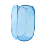 Large Mesh Pop Up Laundry Basket Clothes Storage Hamper (1 Pc 54x30cm) - Image 2