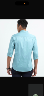 Men Regular Fit Solid Spread Collar - Image 2