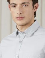 Men Regular Fit Solid Spread Collar - Image 3