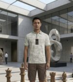 Men's Polo Zipper T shirt | Polo white t-shirt with half sleeves | Zipper polo t shirt for men | Summer Polo T-shirt trending. - Image 3
