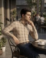 Cotten summers cheque shirts - Image 3