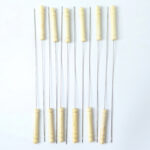 Stainless Steel Bbq Skewers With Wooden Handle (12 Pc) - Image 2