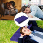 Velvet Air Inflatable Travel Pillow (Blue) - Image 2