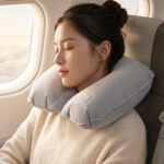 3 In 1 Travel Comfort Kit With Neck Pillow Eye Mask And Earplugs (1 Set) - Image 3