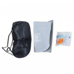 3 In 1 Travel Comfort Kit With Neck Pillow Eye Mask And Earplugs (1 Set) - Image 2