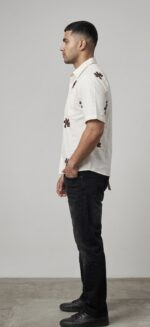 imported Chinese boxyfit drop shoulder shirt - Image 3