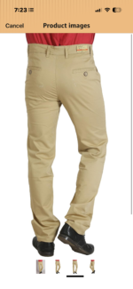 Superfine cotton Mens formal semi casual Trouser - Image 3
